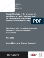 FINAL Report on Viable Housing Models for Under 35s - Final 2016