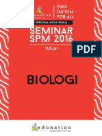 BIOLOGI July Seminar