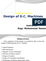 D.C Machine Design