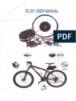 Chinese CNE Bikes E Bike DIY User Manual PDF