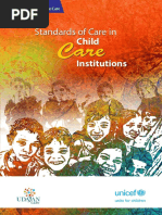 Standards of Care in Child Care Institutions