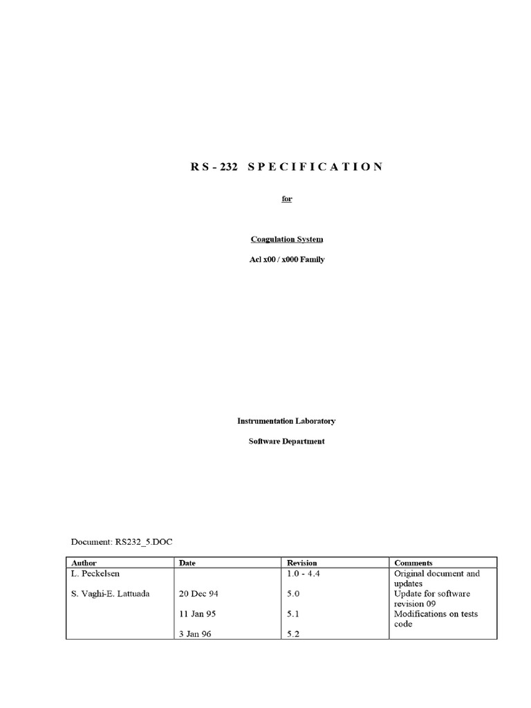 rs232 - 5.PDF - rs232specsACL00 - 000 PDF | PDF