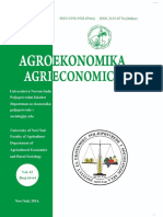 Agroekonomika 63 64 PDF