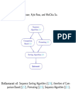 Introsort performance comparison and iterator trace plots