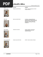 St. Louis County Jail Roster May 2025 | PDF | Felony | Misdemeanor