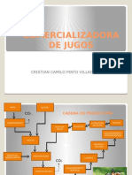 Comercializadora de Jugos: Cristian Camilo Pinto Villada 117002742