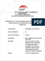 Trabajo de Investigación Ing. de Métodos:mejora Del Proceso de Produccion