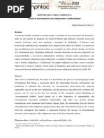 Identidade e Meio Ambiente