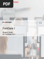 FortiGate I Student Guide-Online 5-2-1