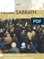 D. A. Carson - From Sabbath to Lord’s Day: A Biblical, Historical and Theological Investigation