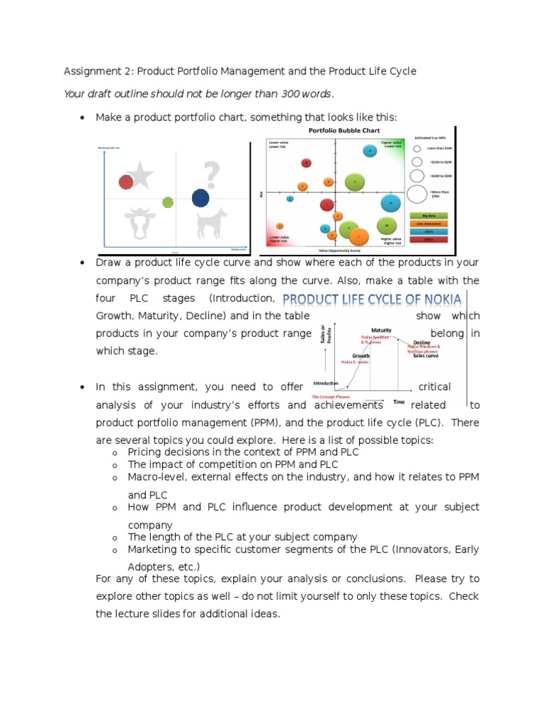 Product Portfolio & Life Cycle Analysis | PDF