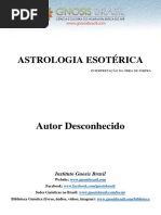 Astrologia Esotérica