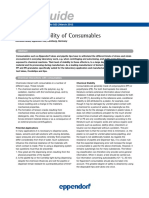 Guide de L'utilisateur 023 - Chemical Stability of Consumables