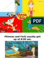 Phineas and Ferb Daily Schedule