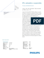 Efix TCS260 2x28 Adosable Suspendida PDF