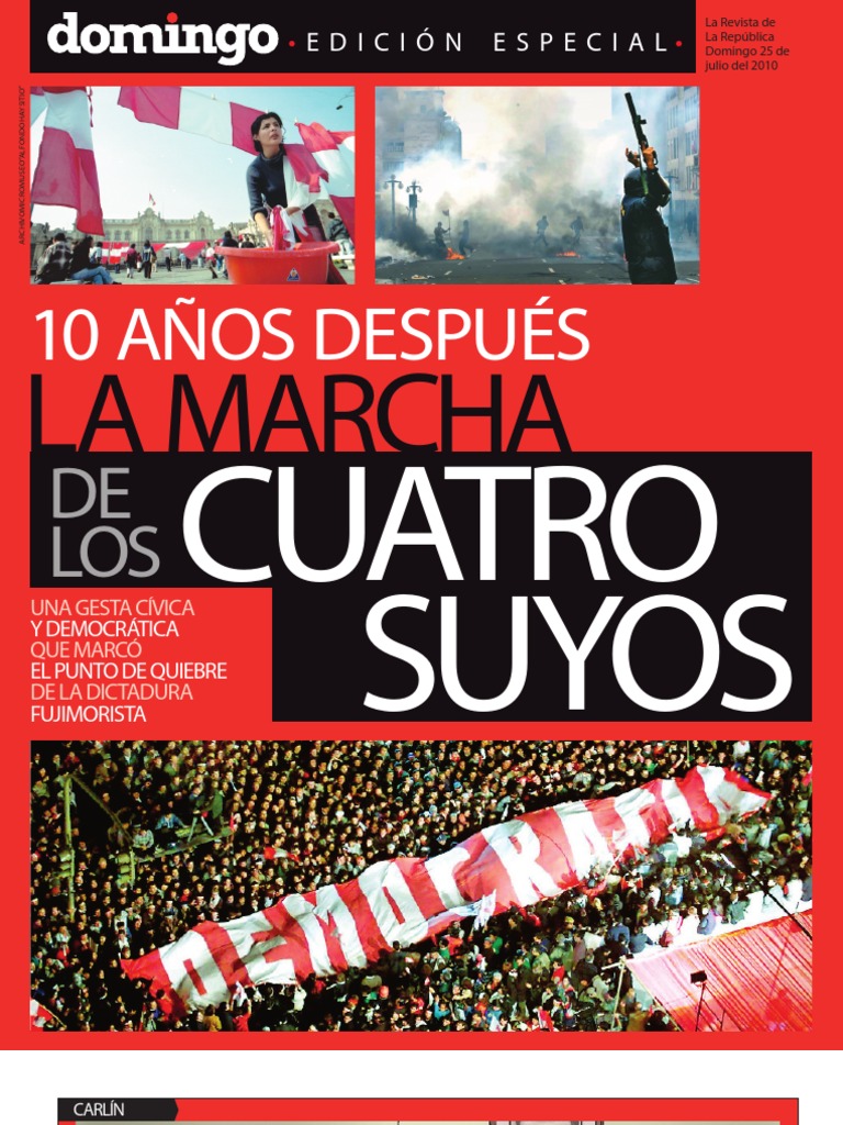 Marcha de Los Cuatro Suyos Perú Lima