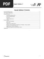 Calculus Ab Sample Syllabus 3