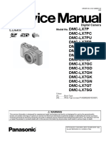 Panasonic Lx7 Service Manual