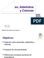 Alcoholes, Aldehidos y Cetonas: Cátedra de Química Orgánica