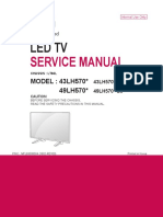 Manual de Servicio TV LG 49LH5700-DJ