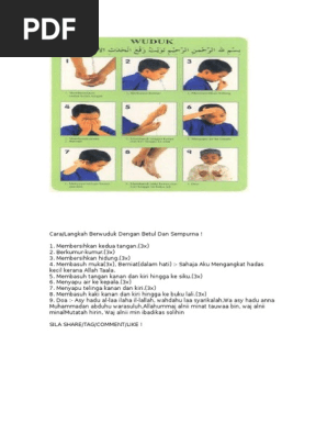 Cara Cara Ambik Wuduk Pdf