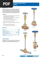 Extended Bonnet Cryogenic Globe Valves