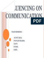 Influencing On Communication