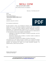 Carta de Presentación eferg