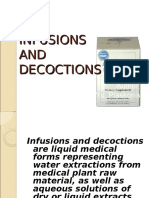 Infusions and Decoctions