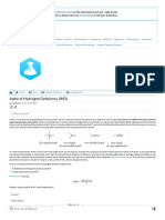 Index of Hydrogen Deficiency (IHD) - Chemistry LibreTexts