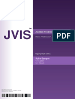 Raport Jvis Sample PDF