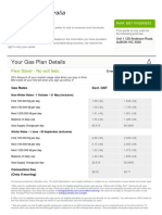 Your Gas Plan Details: Flexi Saver - No Exit Fees