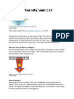 NASA's Guide to Aerodynamics and the Four Forces of Flight