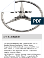 Mercedes-Benz: The Best or Nothing