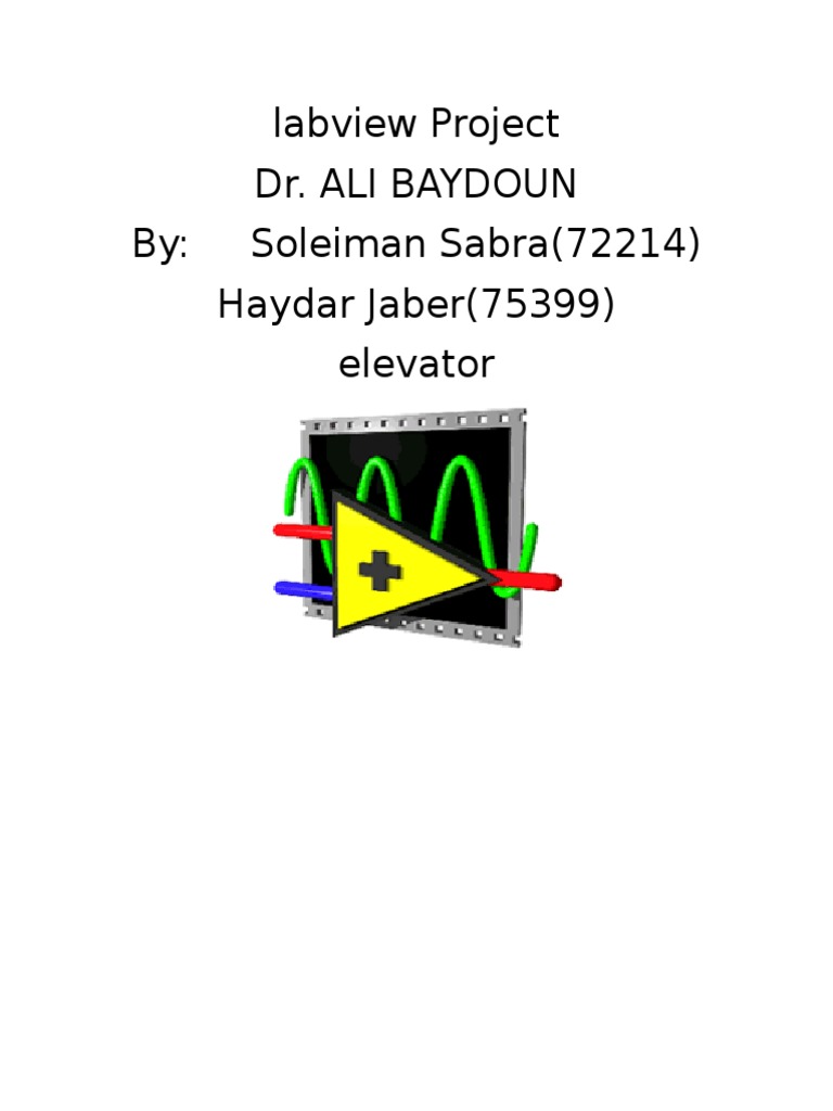 Report of Labview | PDF | Elevator | Applied Mathematics