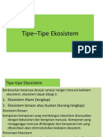 Tipe-Tipe Ekosistem