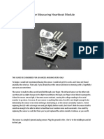 Finger Measuring Heartbeat Module