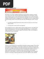 KFC Optimizes Operations with MacromatiX | PDF | Inventory | Automation
