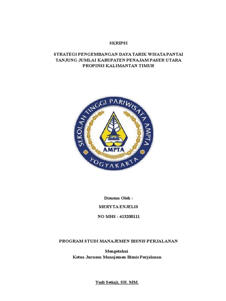 Cover Skripsi | PDF