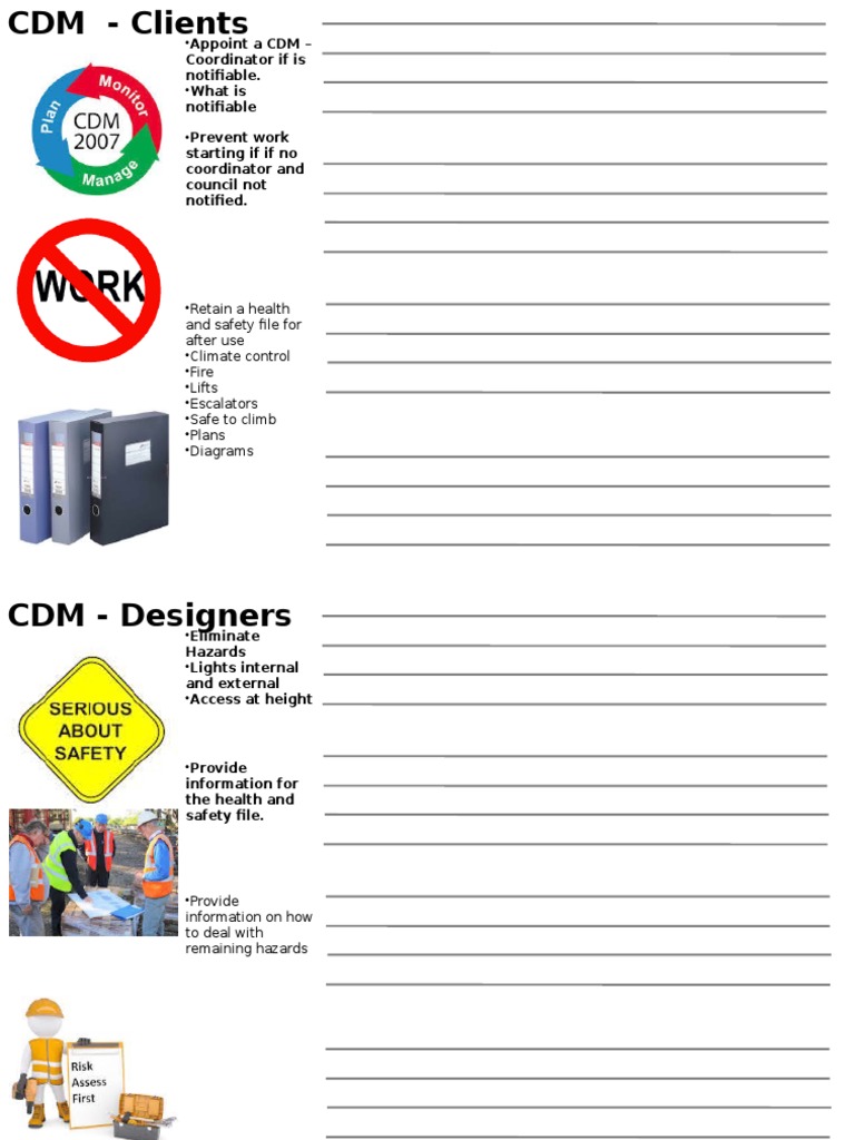 Coordinator If Is Notifiable. Notifiable: - Appoint A CDM | PDF ...