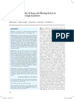 3. Sendir Evaluation of Quality of Sleep and Effecting Factors in Hospitalized Neurosurgical Patients