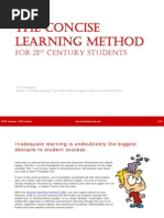 Download Concise Learning Method CLM for 21st Century Students eBook by Toni Krasnic SN34959271 doc pdf