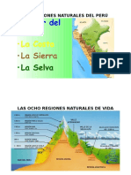 Las Regiones Naturales Del Perú