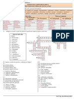 I Exercício Complementar - Formação de Palavras