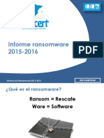 Informe Ransomware 2015-2016