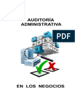 Auditoría Administrativa en Los Negocios