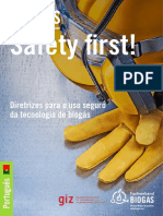 Biogas Safety First! Diretrizes Para o Uso Seguro Da Tecnologia de Biogás