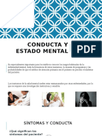 Conducta y Estado Mental