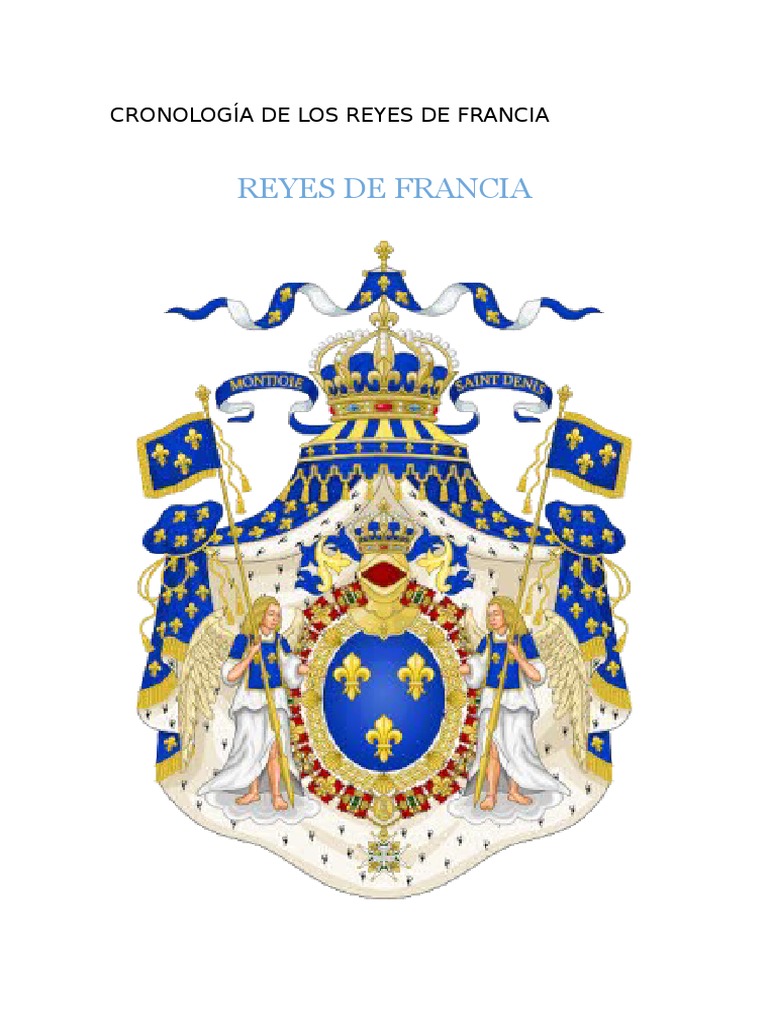 Cronología de Los Reyes de Francia Louis Xiv De Francia Napoleón Prueba gratuita de 30