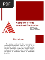 Ambimat Company Profile